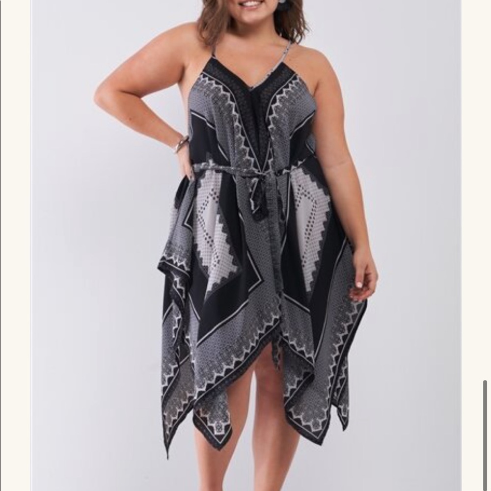 Plus size summer causal sundress